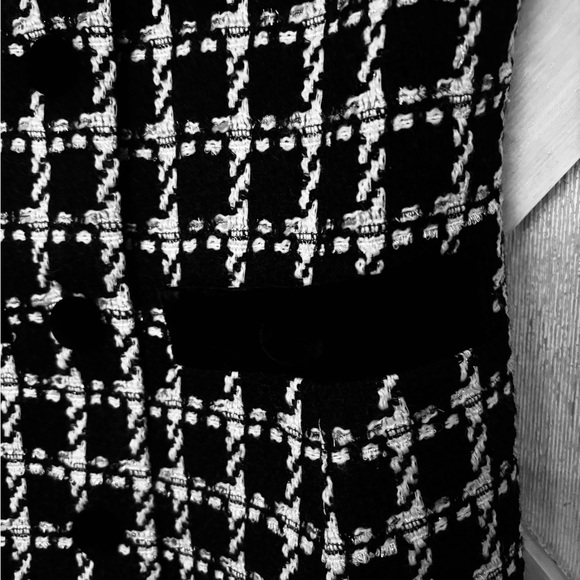 Hill House Allegra in store now Black and White Mini Dress - Picture 7 of 9